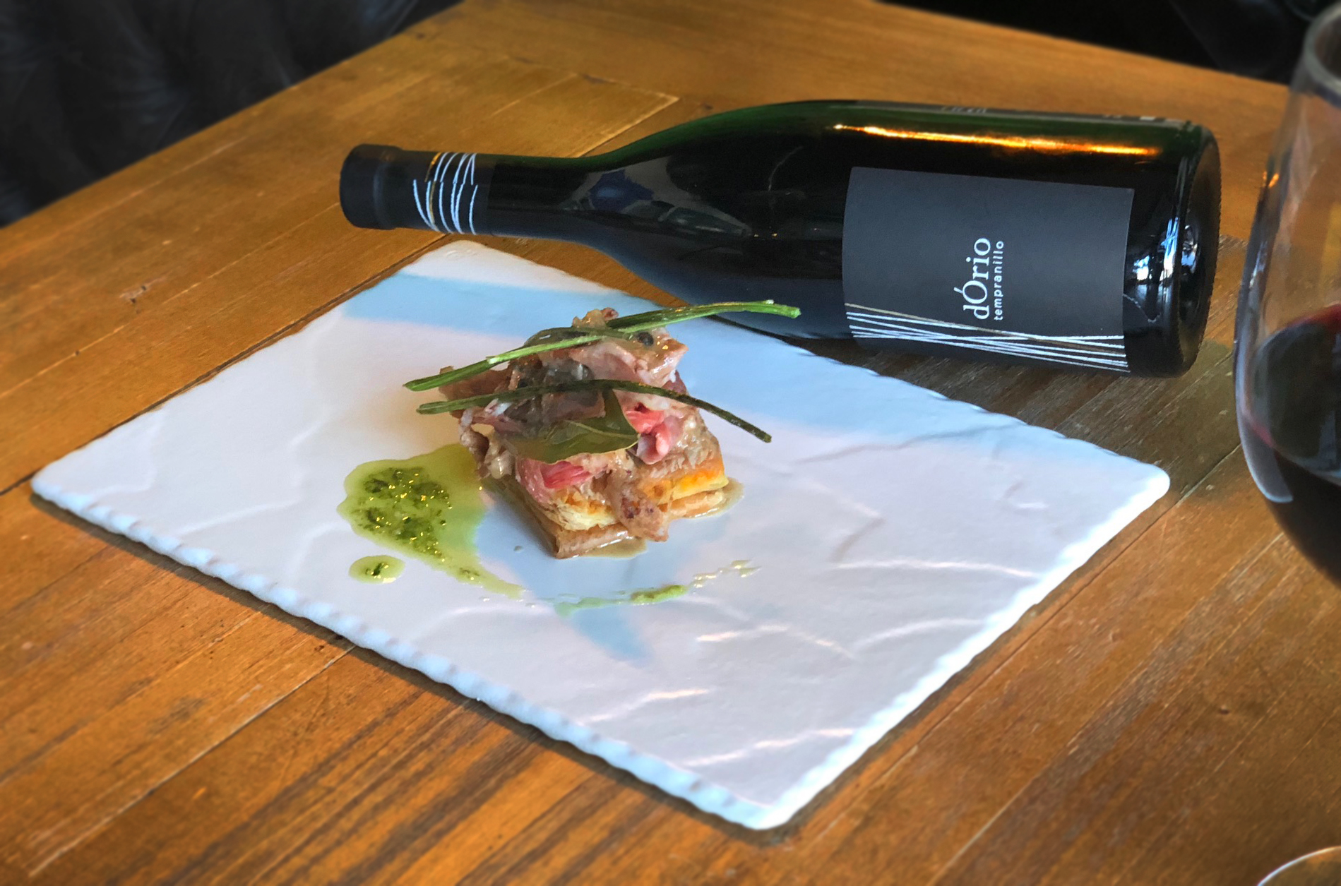 Strudel y vino para la feria de la tapa Tapearte