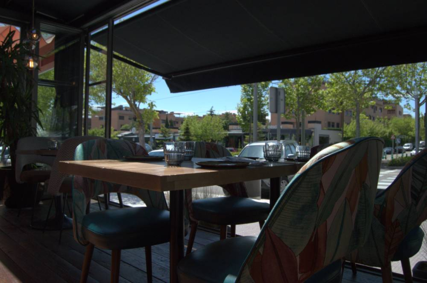 terraza verano en Boadilla